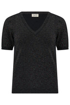 Blossom Knit Top, Black, Rainbow Sparkle image 5
