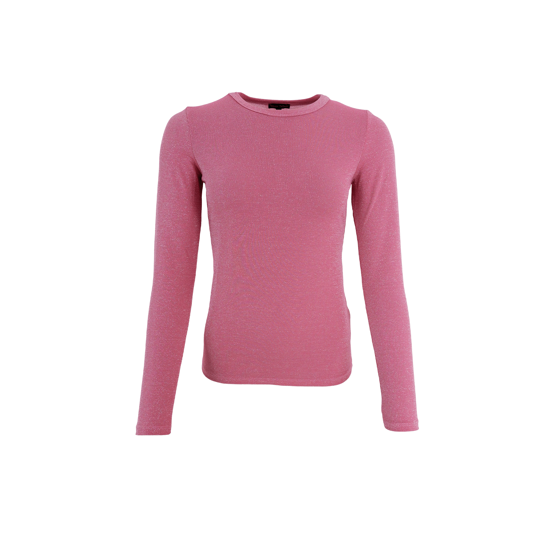 Faye Lurex Long-Sleeved Top, Pink colour image 0