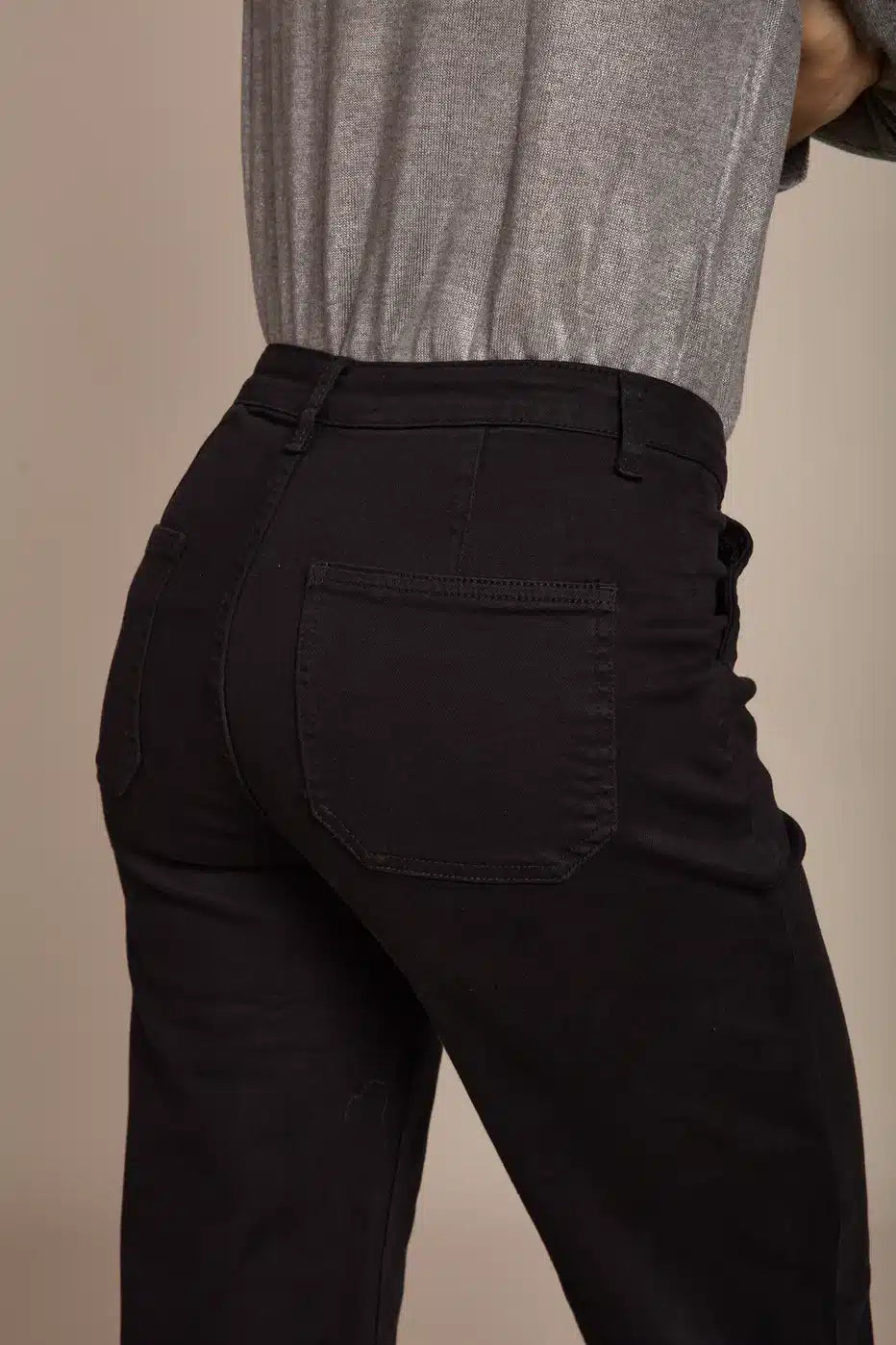 Alder Jean - Wide Leg, Black image 8