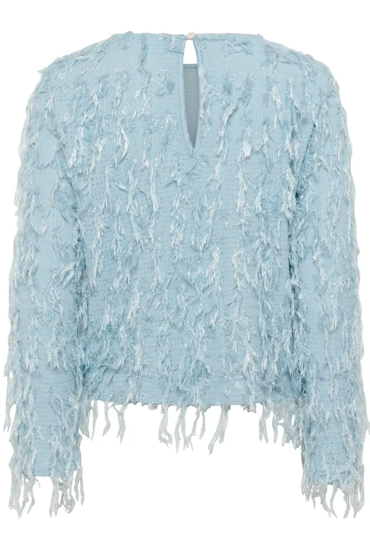 Ninette Blouse, Sterling Blue image 5