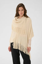 Sivas Knit Poncho, Birch image 0