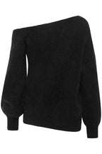 Siva Off-Shoulder Knit, Black image 5