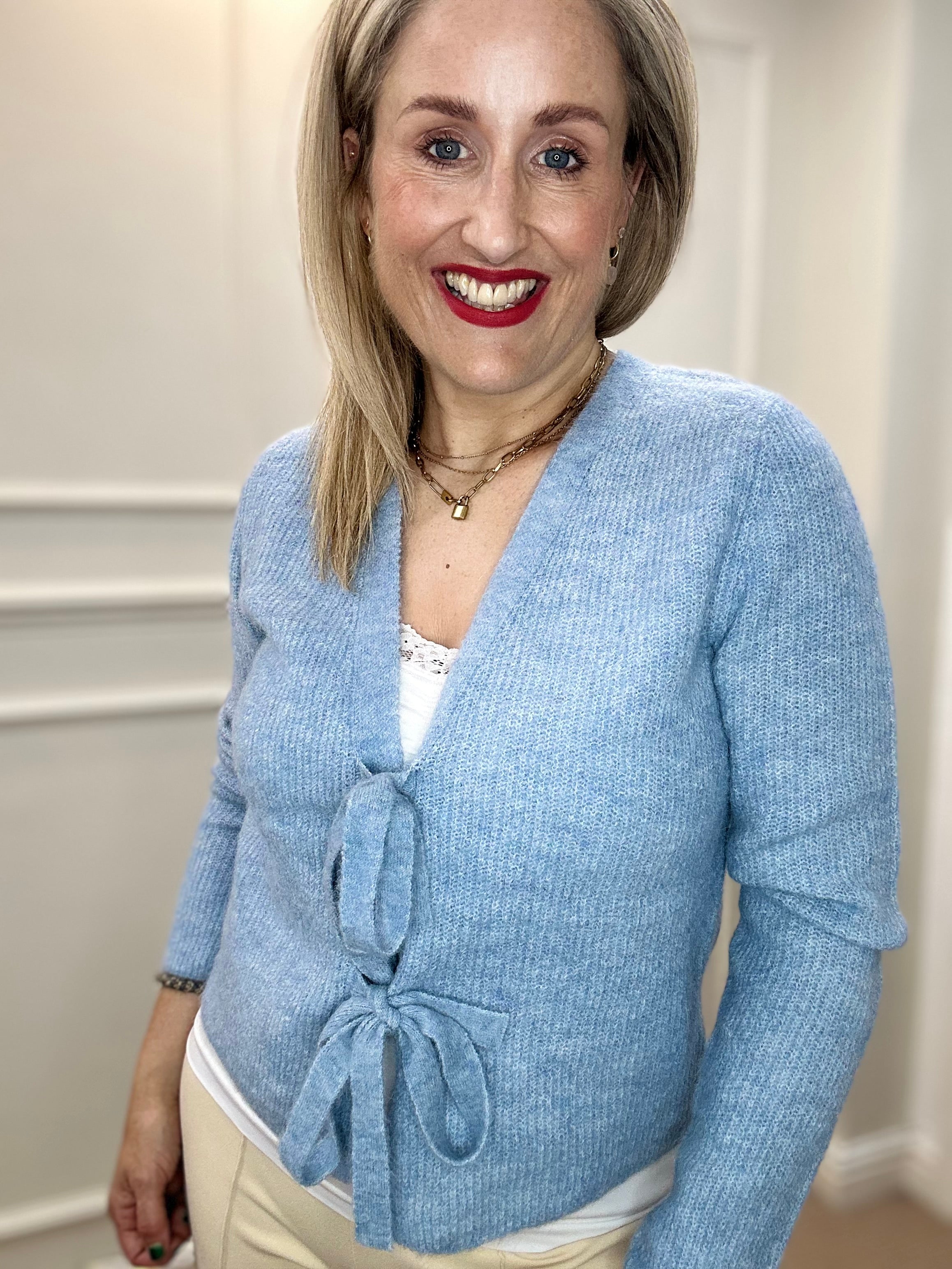 Gwen Cardigan, Blue image 1