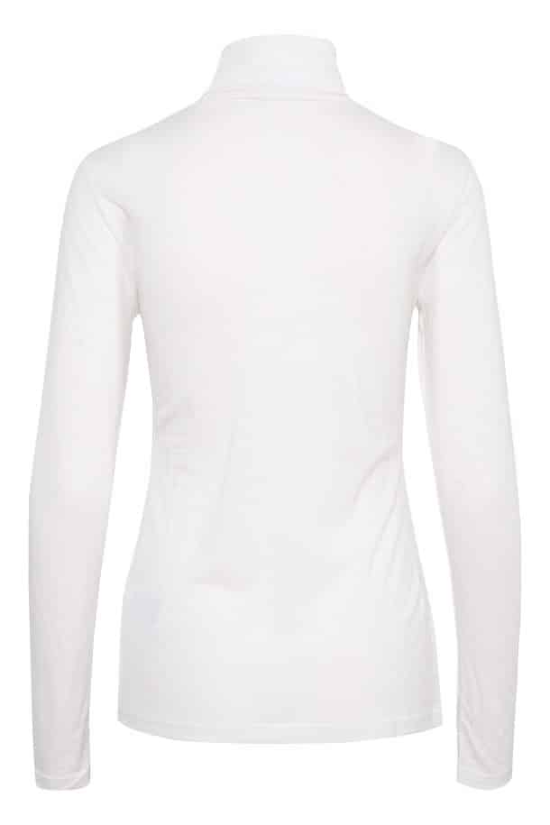 Rollneck Top, Off-White image 7