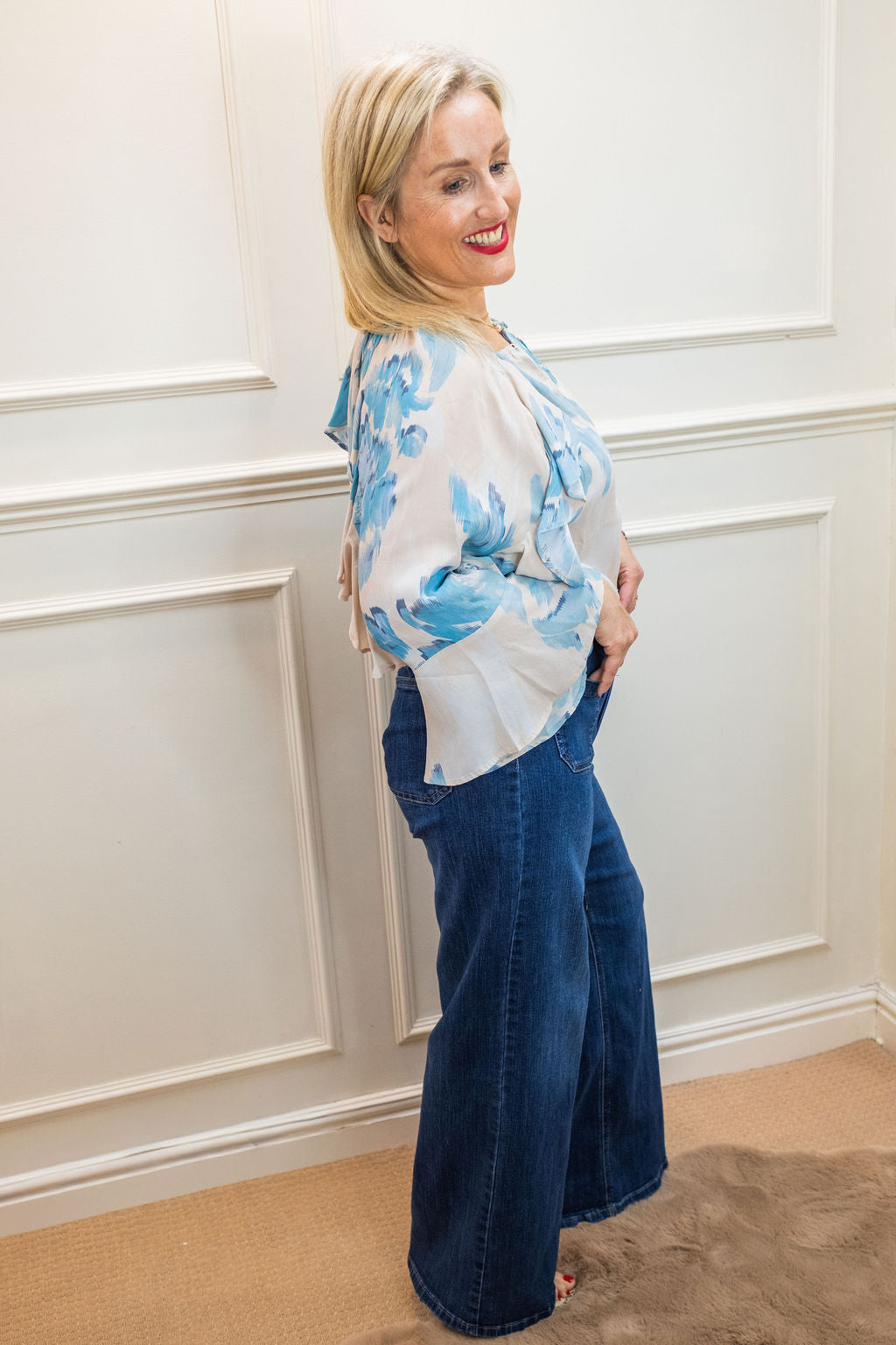 Claudine Jean, Denim Blue
