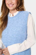 Zanett  Short Vest, Hydrangea Melange image 1