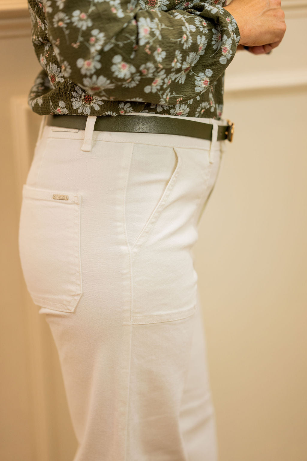 Rowan Jean - Wide Leg, White