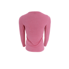 Faye Lurex Long-Sleeved Top, Pink colour image 1