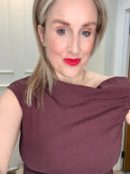 Eirlys Dalida Top, Brown Stone