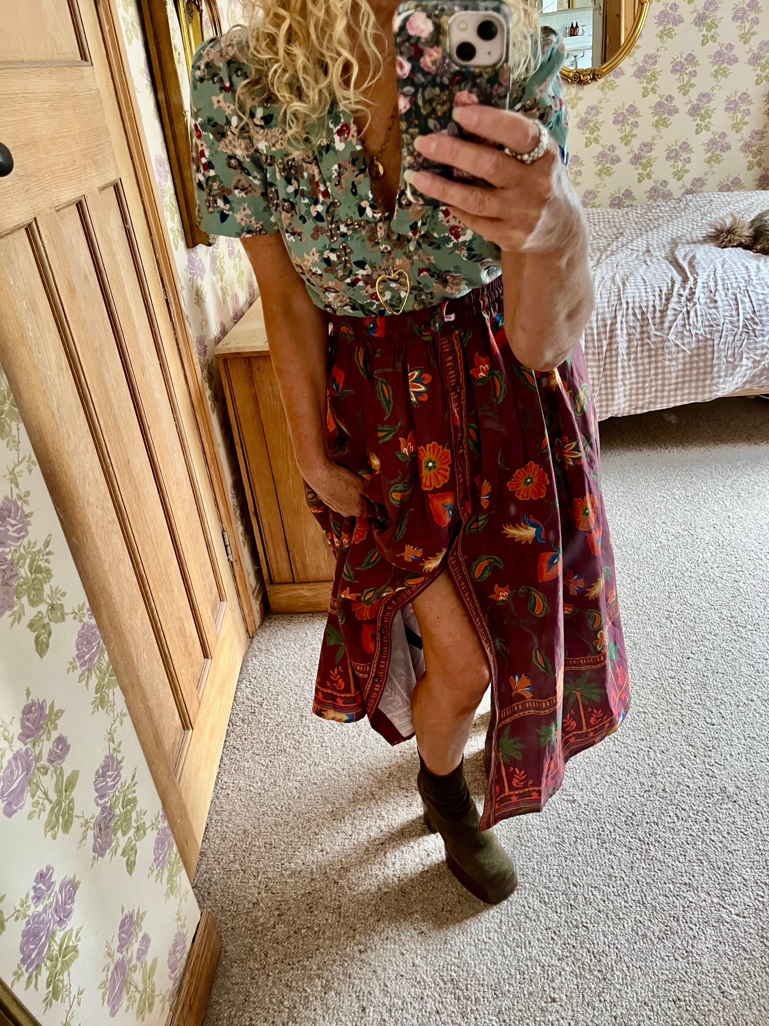 Bernie Printed Skirt