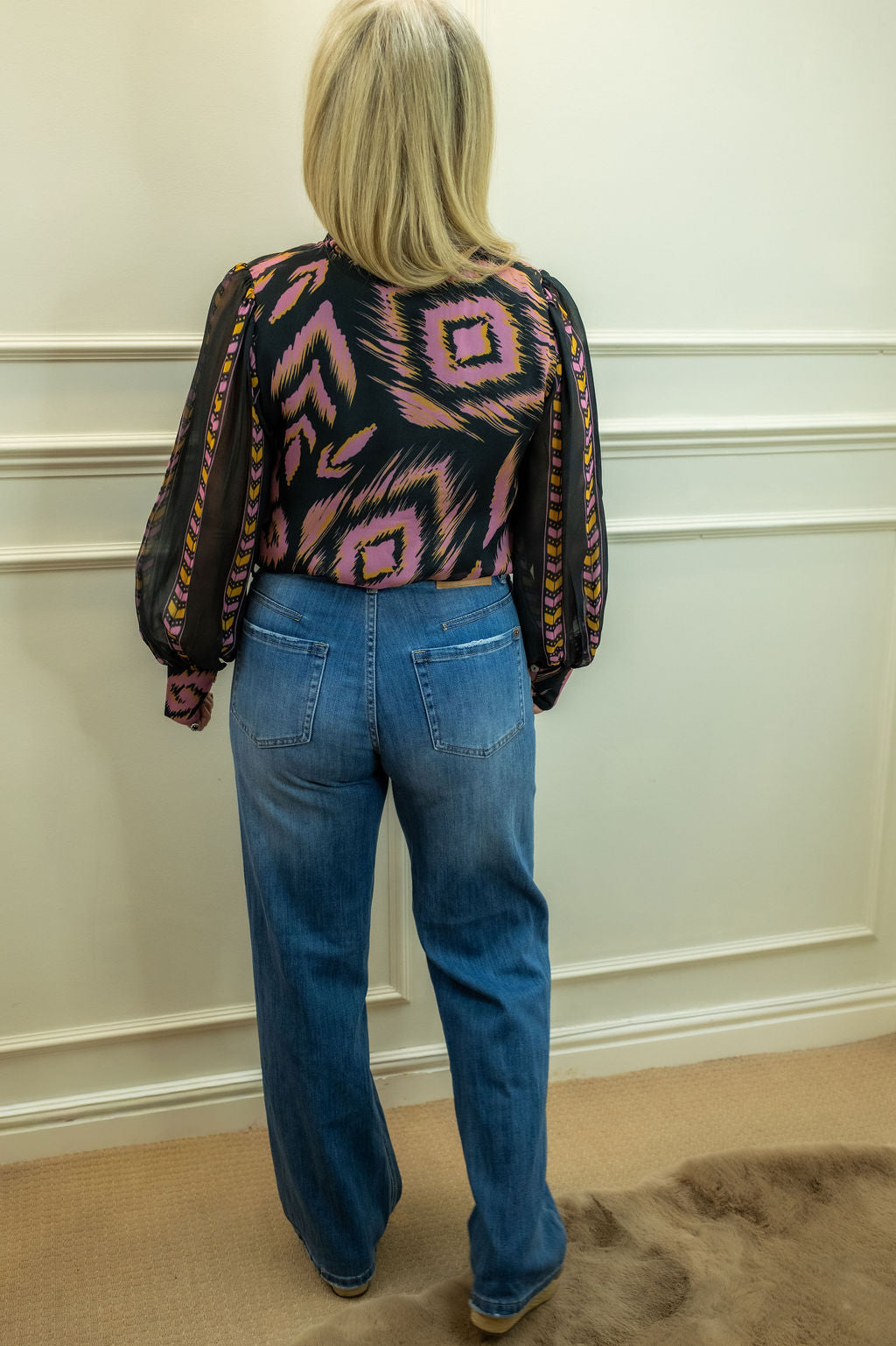 Birch Jean, Mid-Blue Denim
