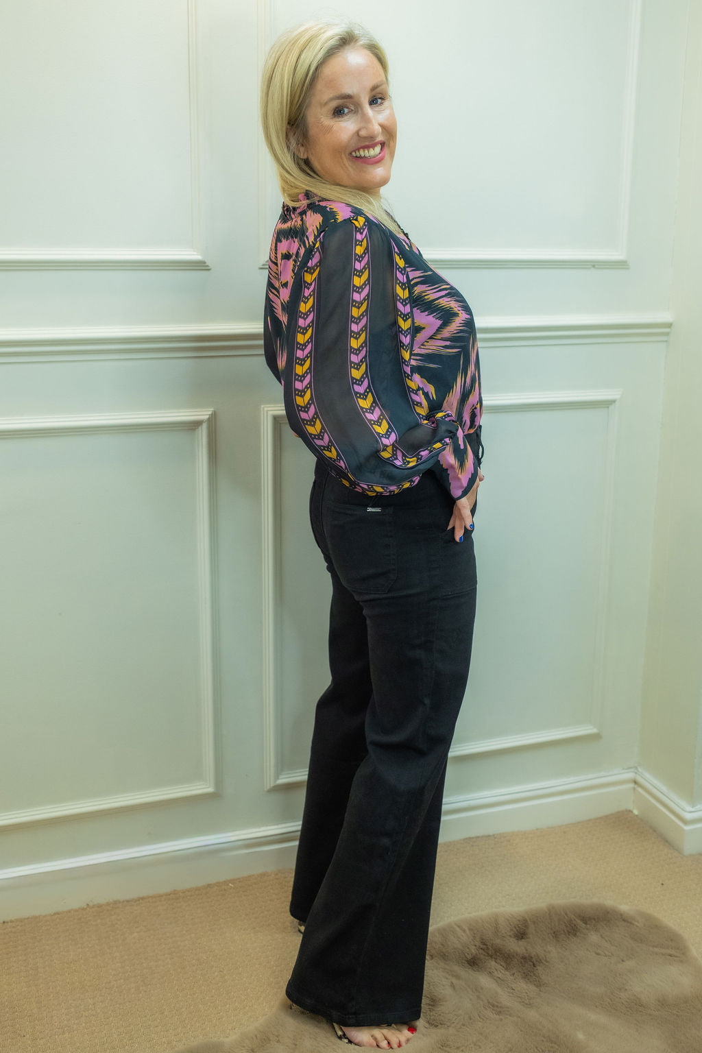 Alder Jean - Wide Leg, Black