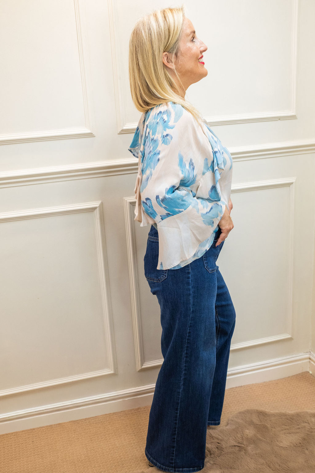 Claudine Jean, Denim Blue