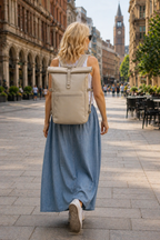 Higham Backpack, Natural Stone
