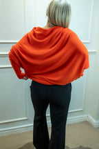 Asymmetric Knit, Orange