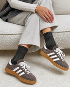 Sebby Black Glitter Sneaker Sock