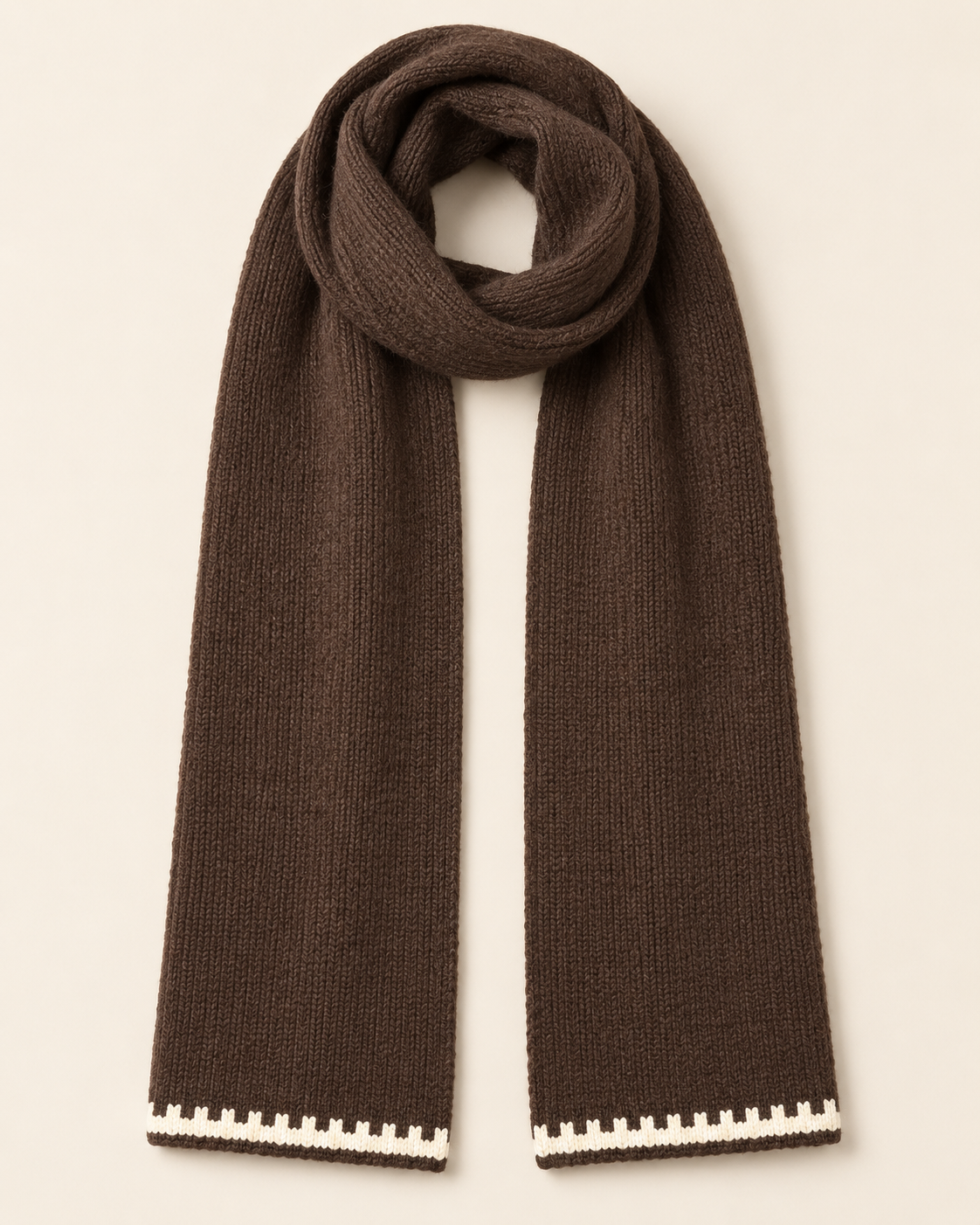 Celia Scarf, Chocolate Brown
