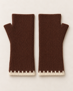 Celia Handwarmers, Chocolate Brown