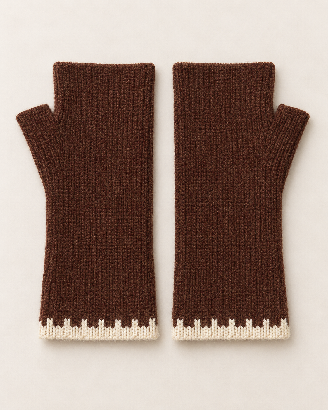 Celia Handwarmers, Chocolate Brown