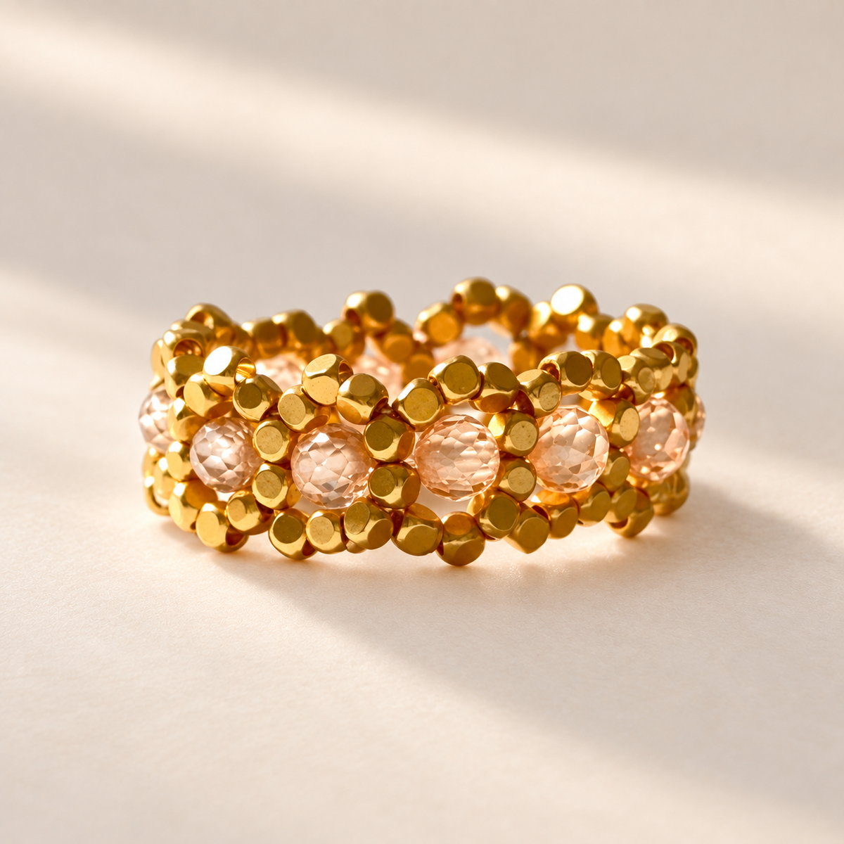 Ring Princess, Champagne Quartz