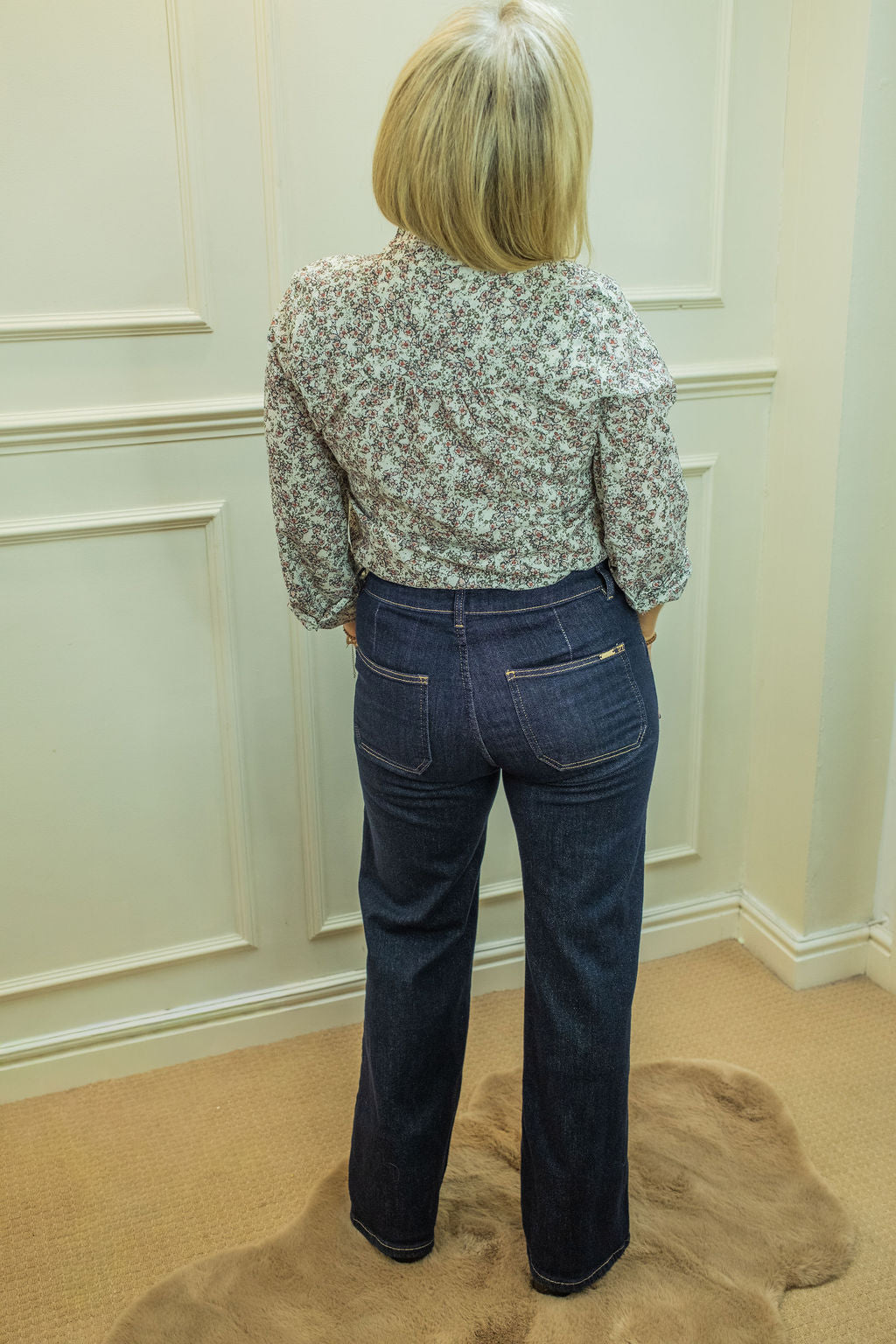 Rowan Jean - Wide Leg, Inky Navy