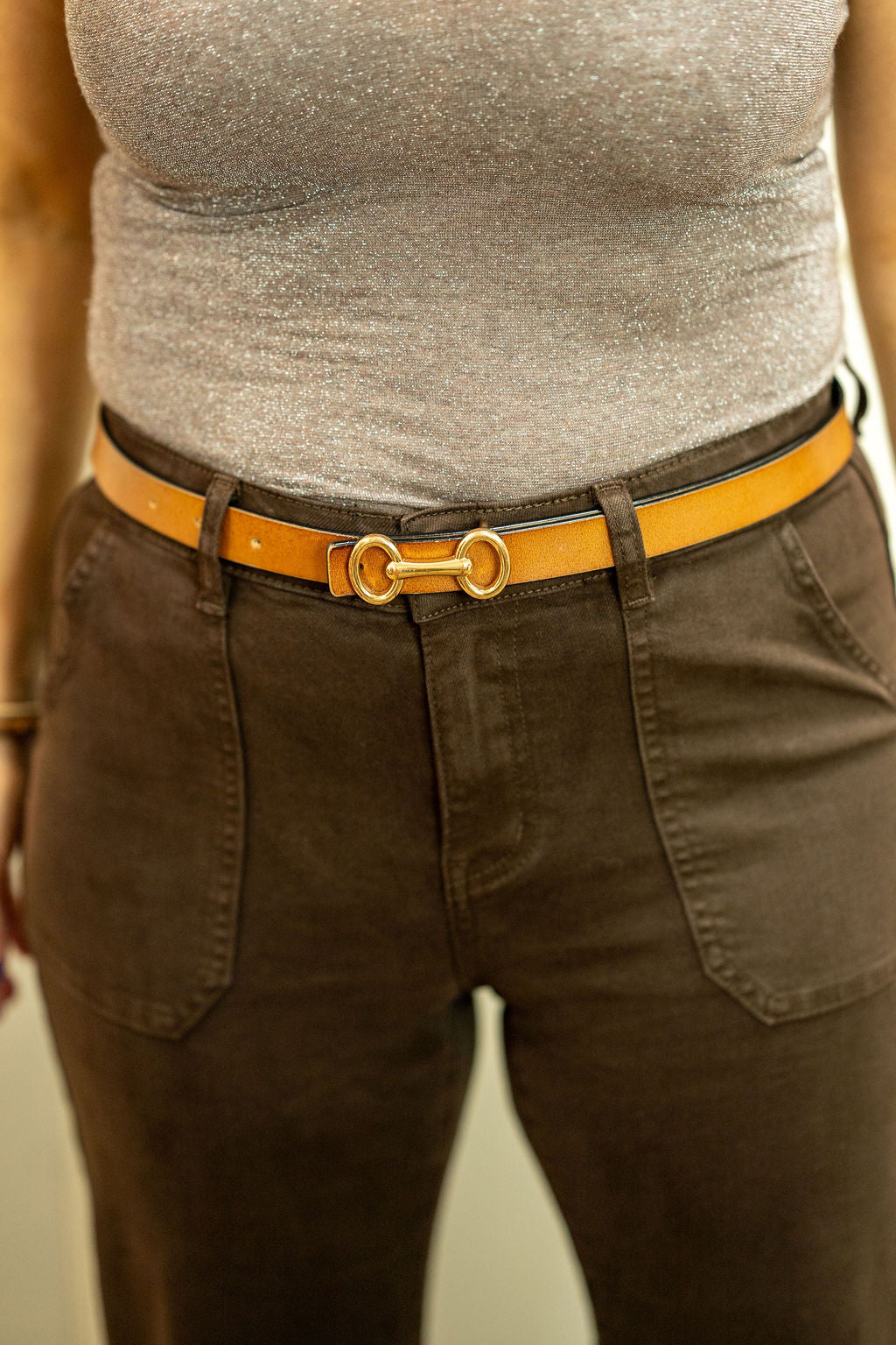Alder Jean - Wide Leg, Chocolate