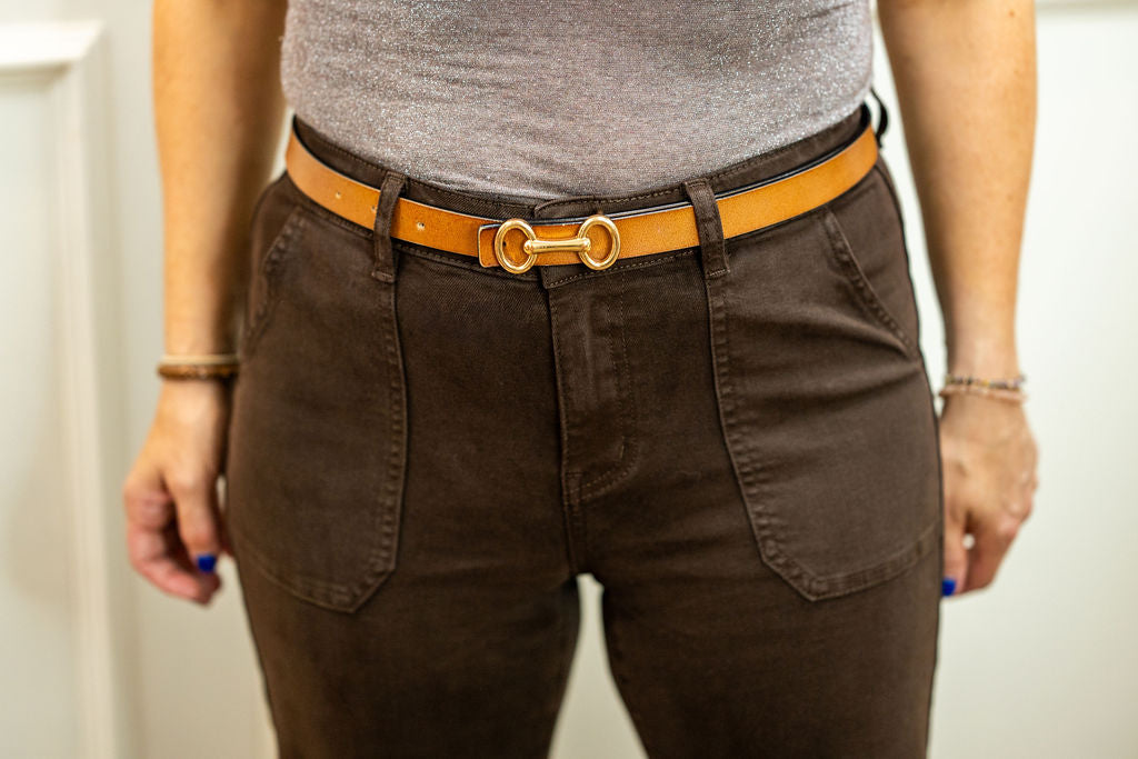Alder Jean - Wide Leg, Chocolate