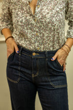 Rowan Jean - Wide Leg, Inky Navy