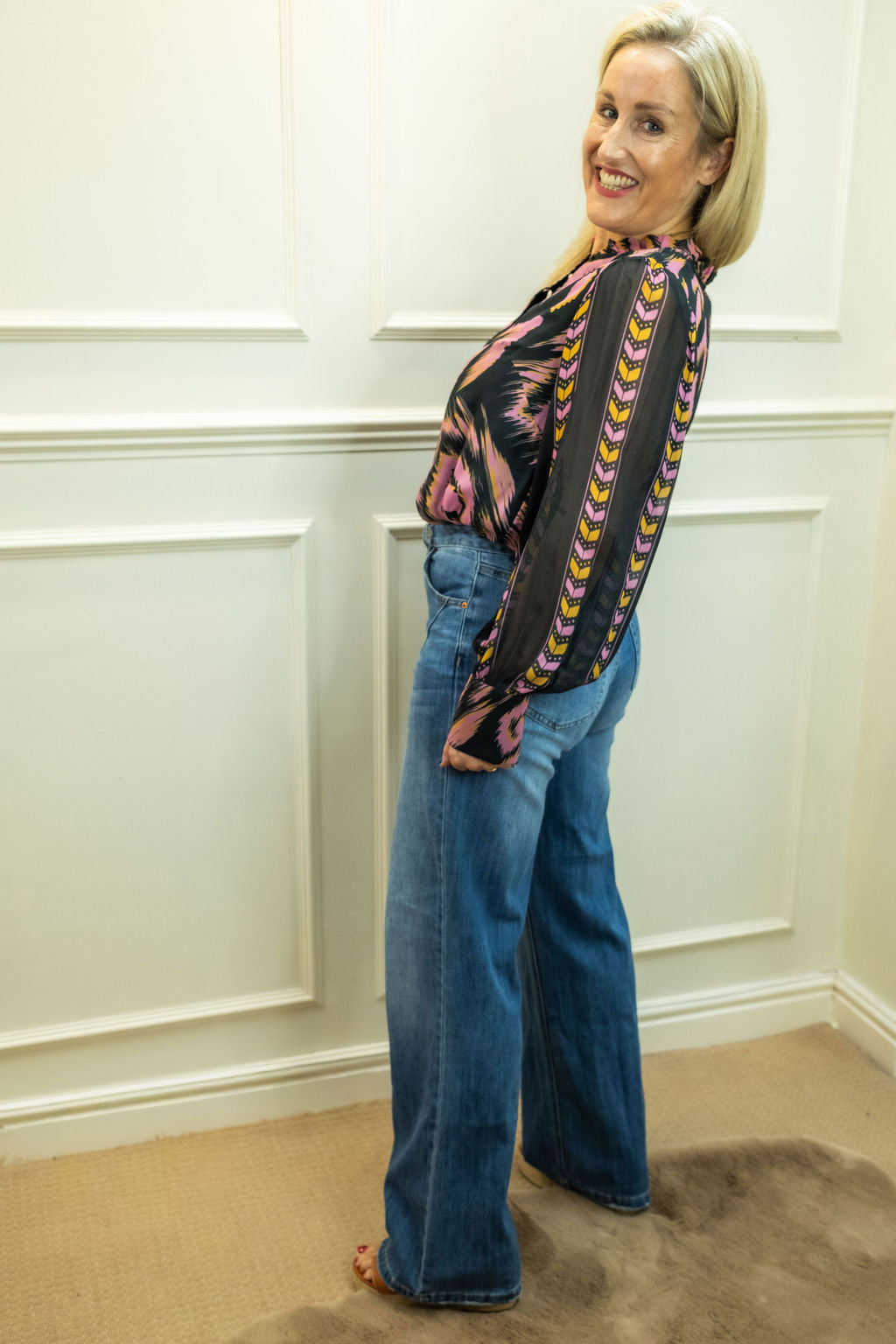 Birch Jean, Mid-Blue Denim