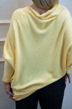 Asymmetric Knit, Lemon