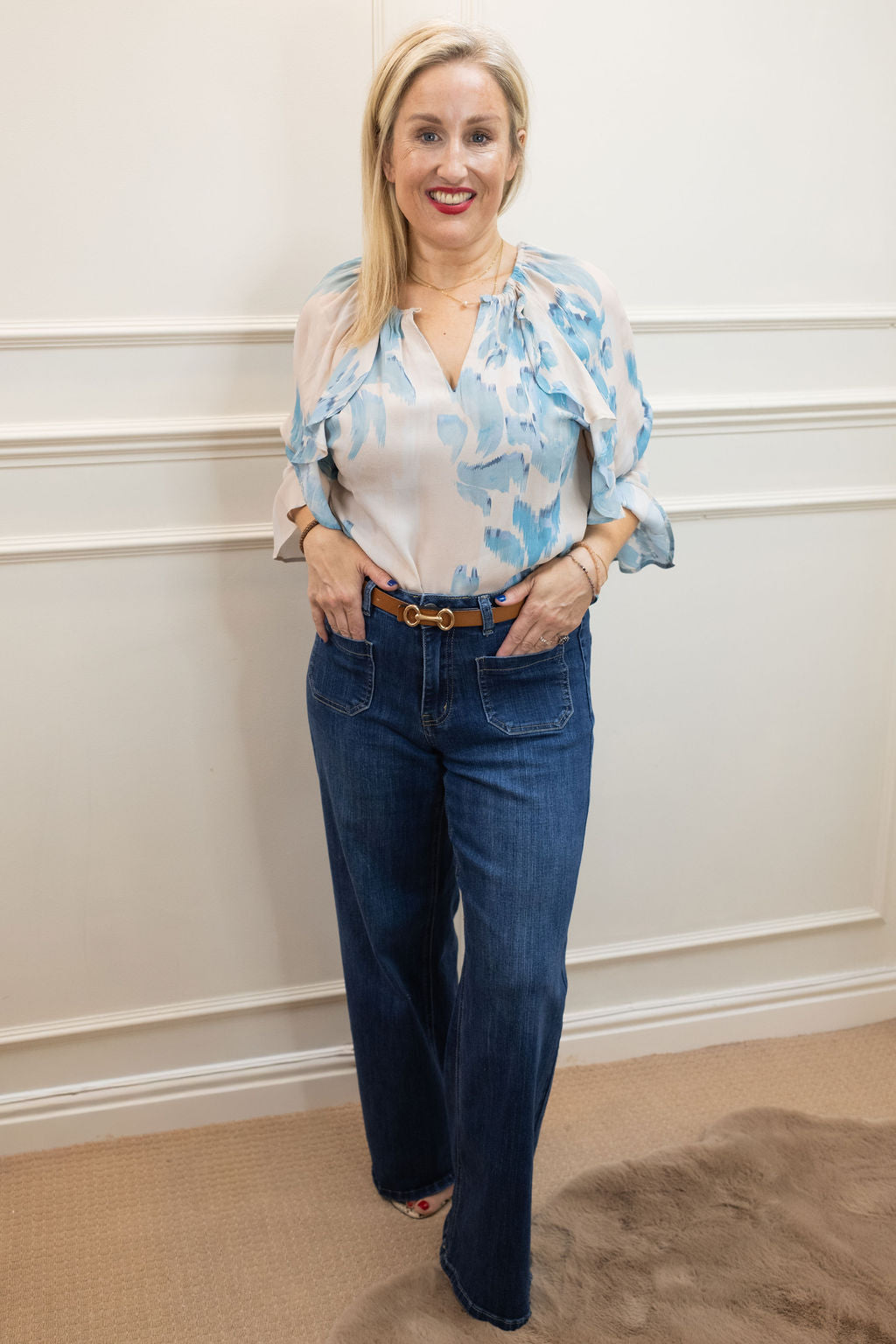 Claudine Jean, Denim Blue