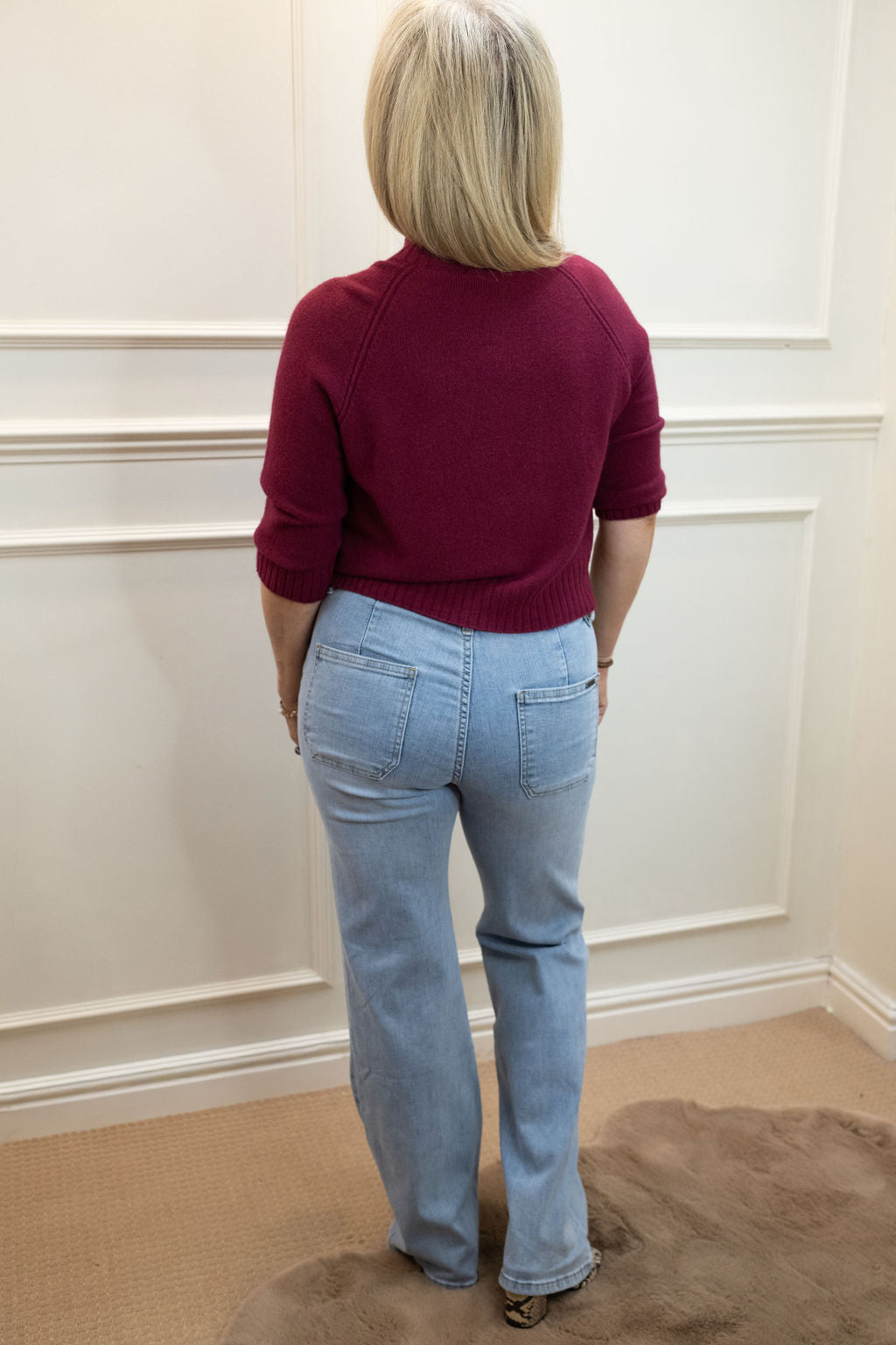 Rowan Jean - Wide Leg, Pale Wash