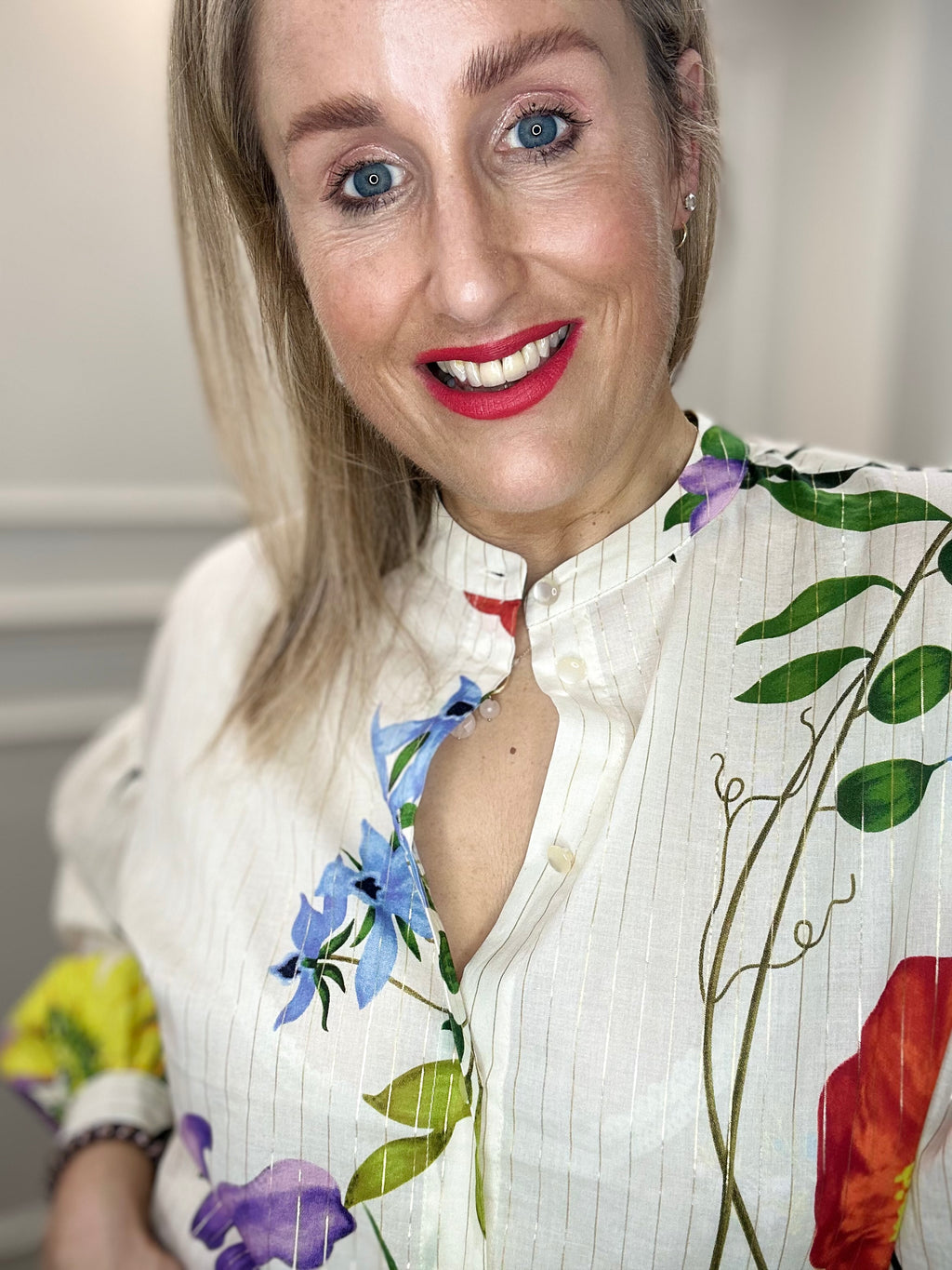 Belisa Shirt, Pristine print