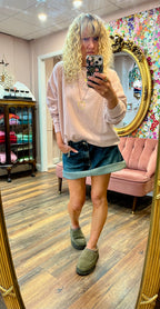 Diego Sweatshirt, Adobe Rose Wash