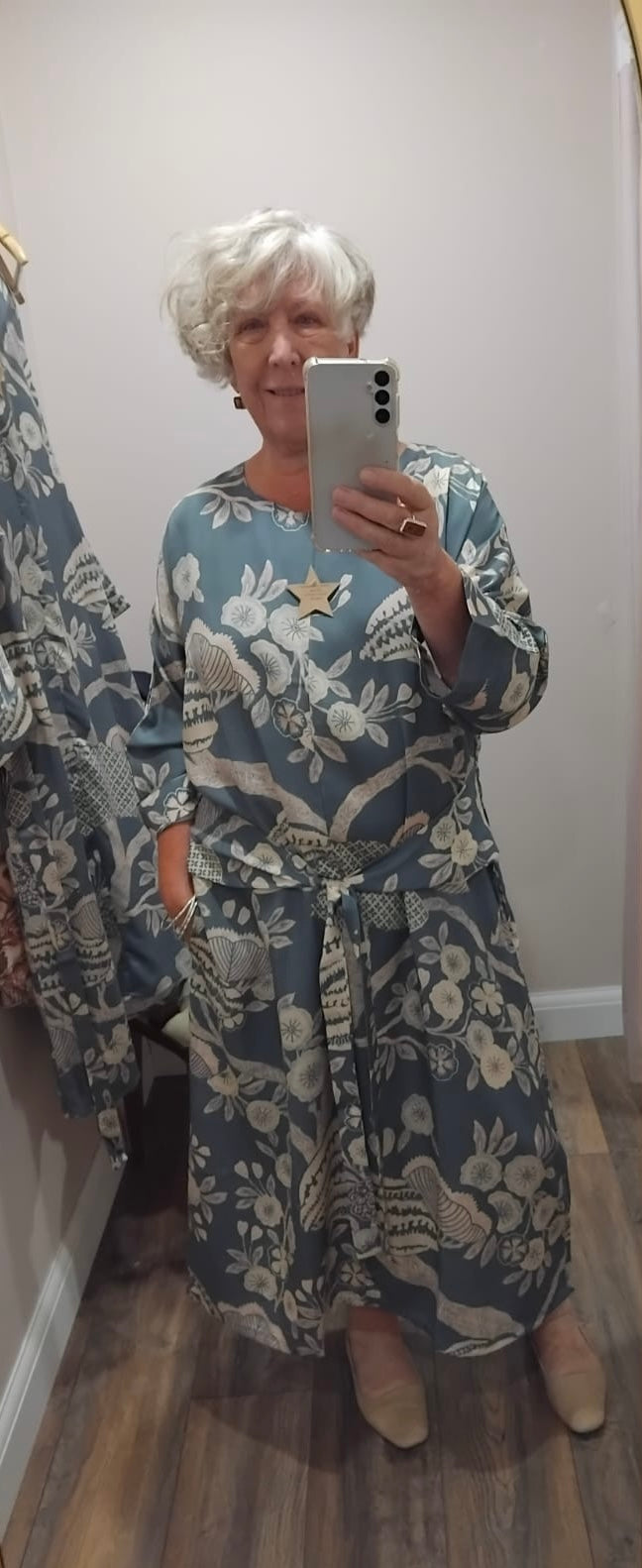 Rosa Blue Kate Dress