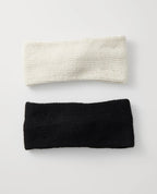Benilla Headband 2-Pack, Cream & Black