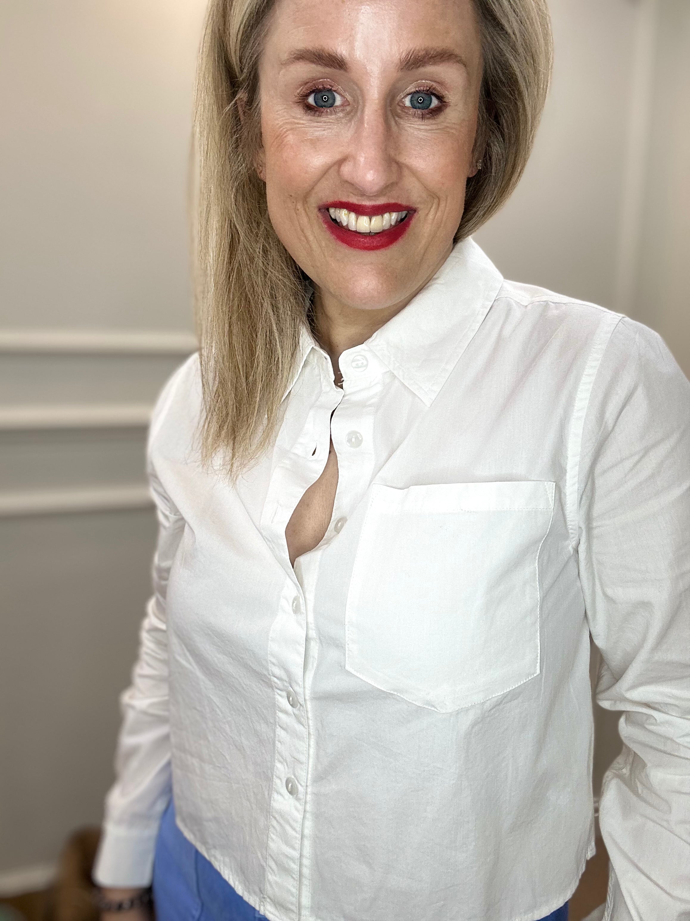 Sunna Short Shirt, Bright White