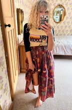 Iris Raglan T-Shirt, Louie Print