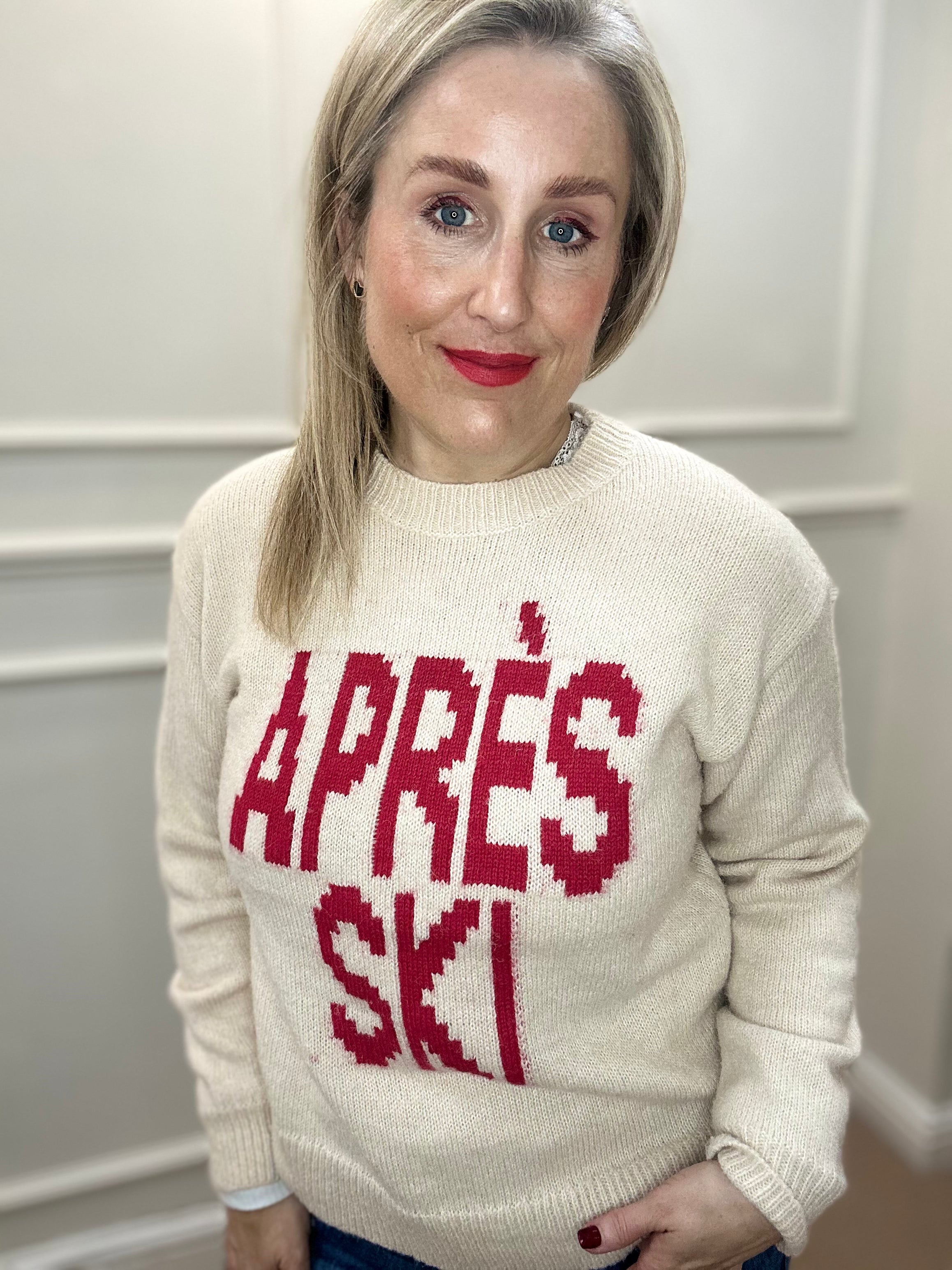 Fernanda Jacquard Jumper, Après Ski