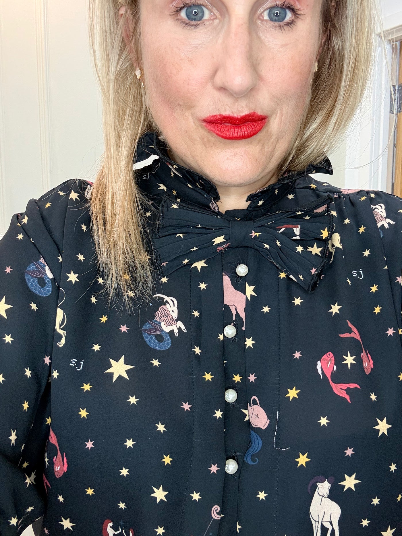 Tarot Reader Blouse, Black