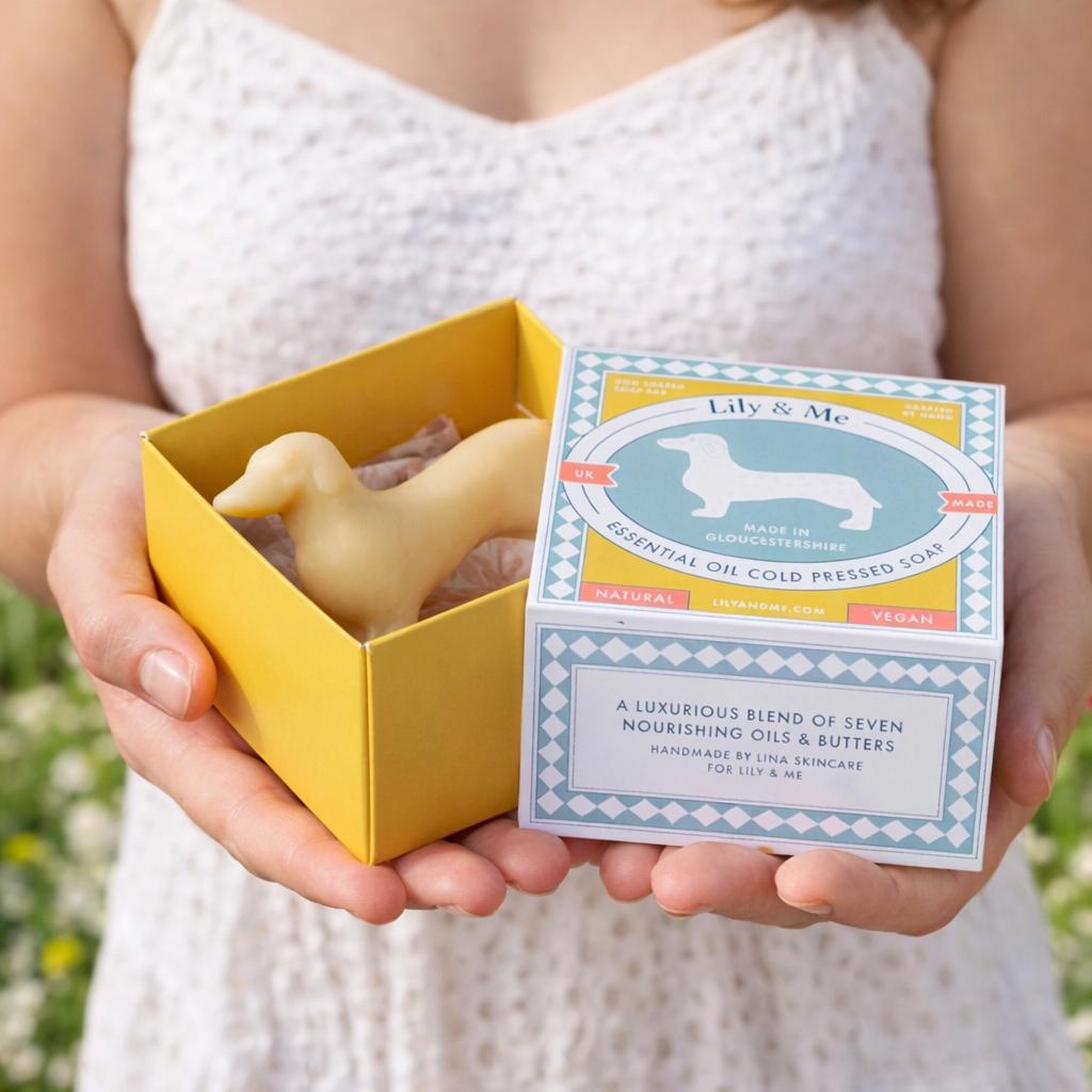 Dachshound Soap Gift Box