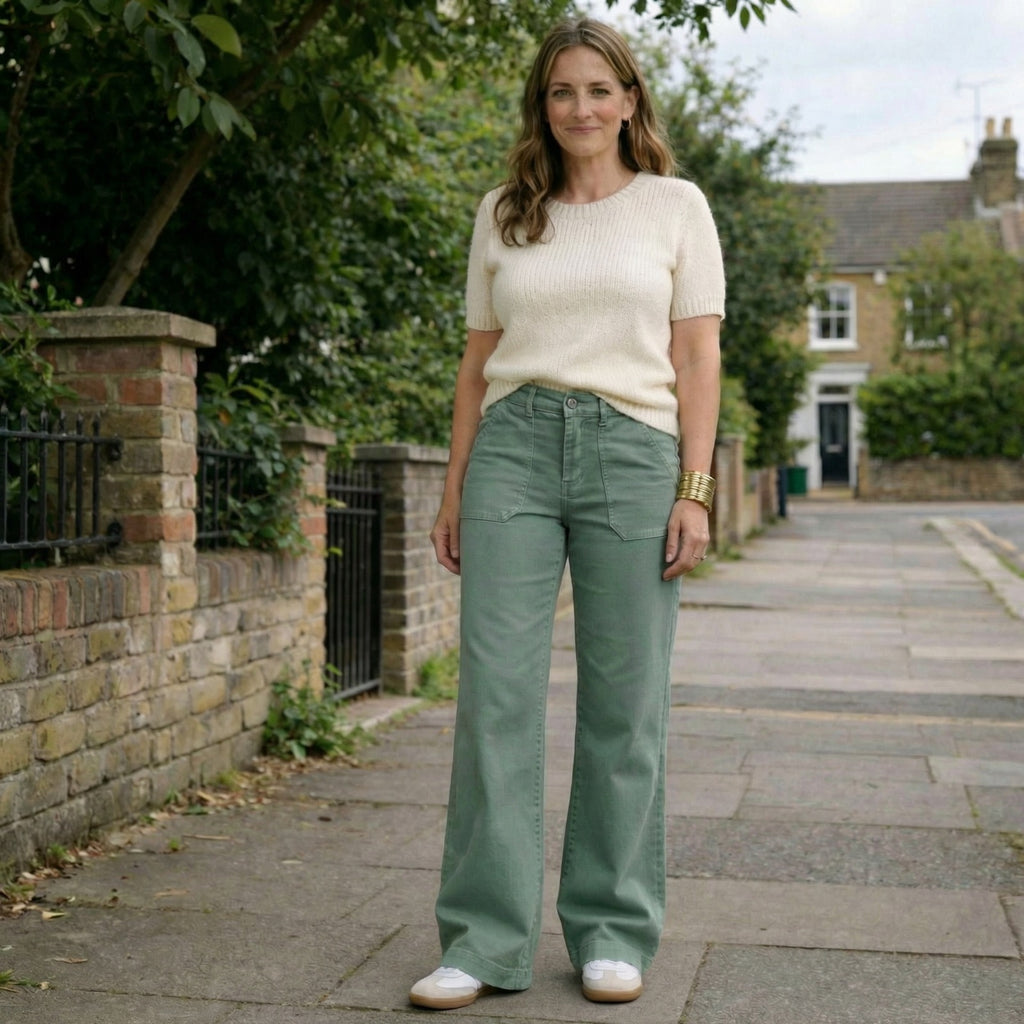 Rowan Jean - Moss Green