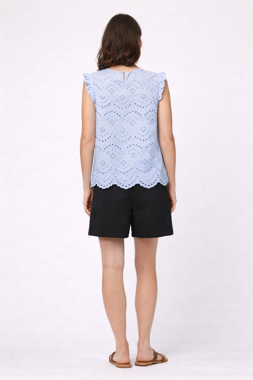 Vilde Top, Cashmere Blue