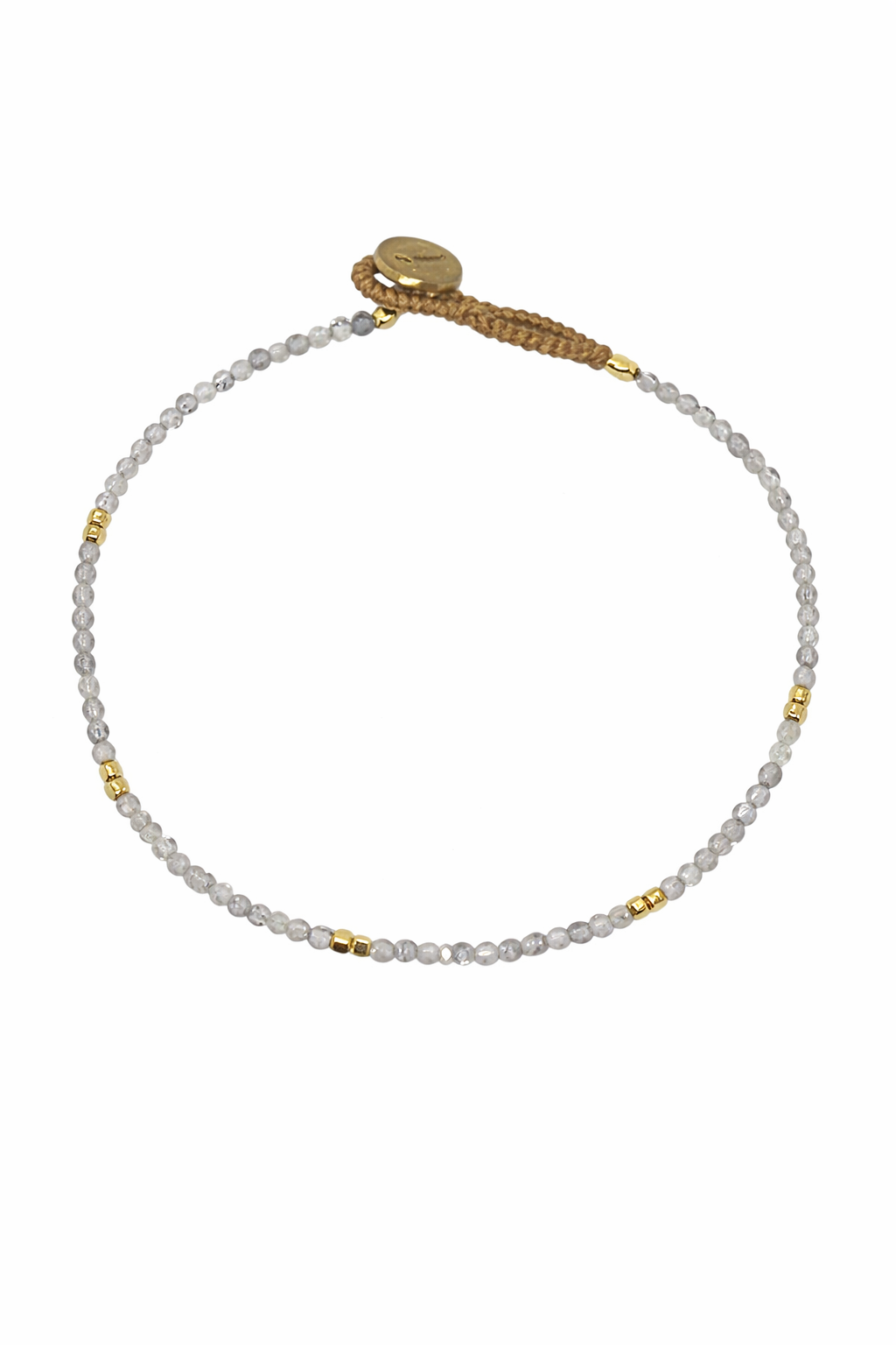 Lulu Stone Dot Labradorite Bracelet