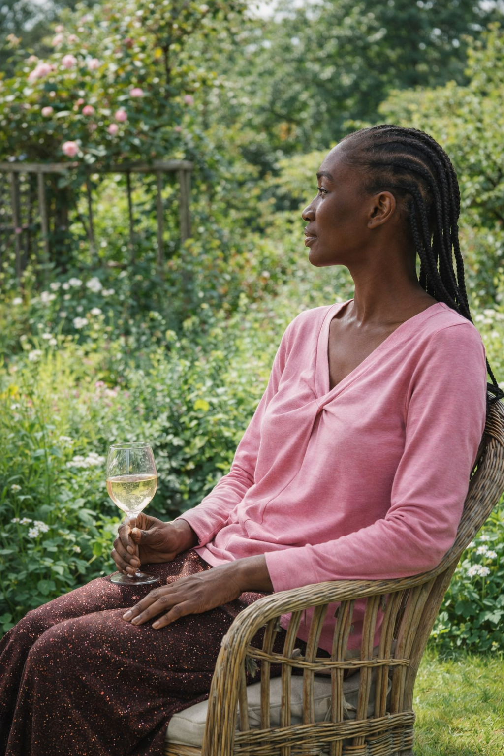 Amalia Long Sleeve Top, Pink