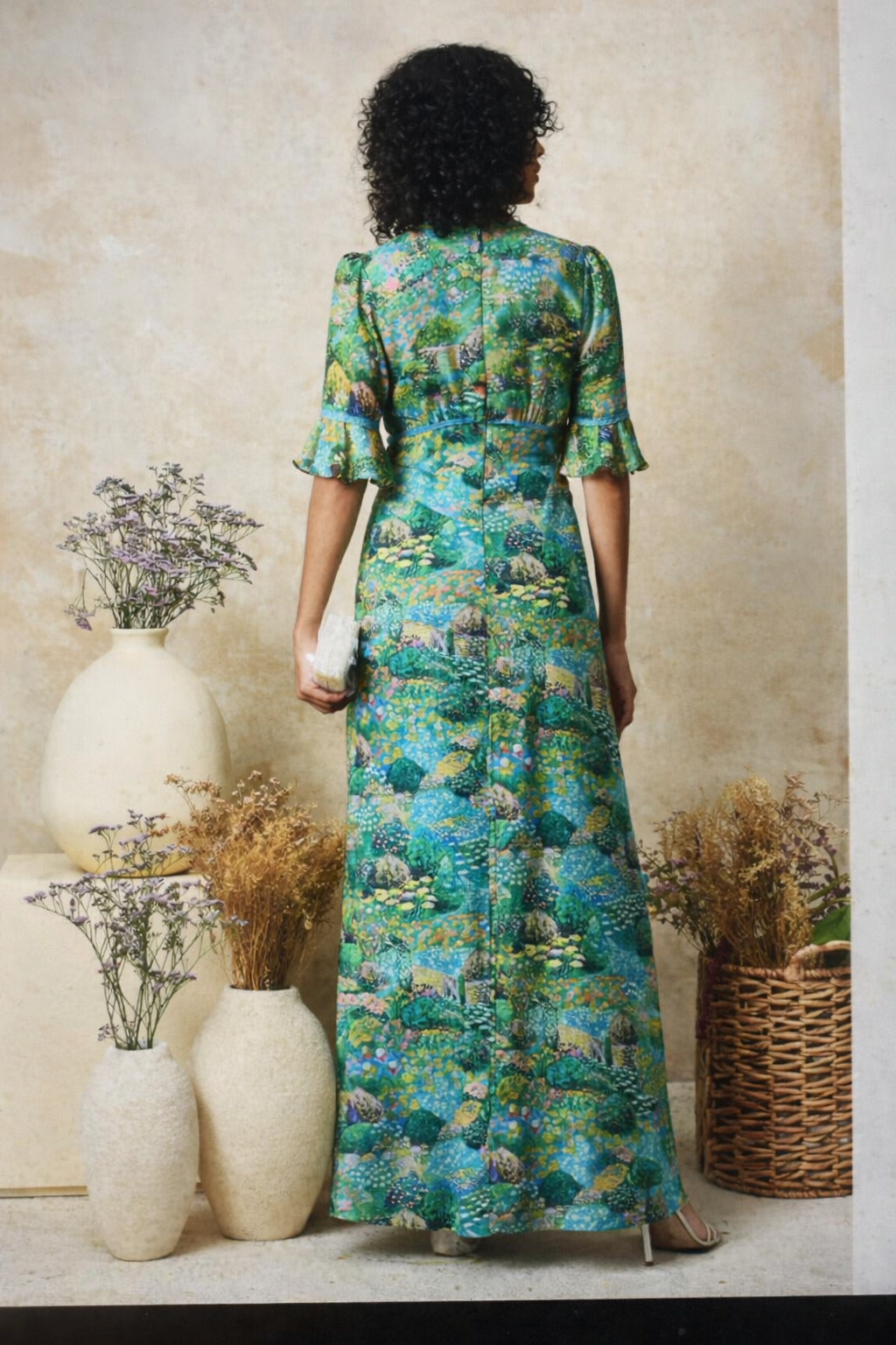 Margaret Maxi Dress, Landscape