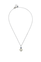 Silver Hematite Belle Chain Necklace