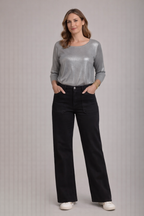 Alder Jean - Wide Leg, Black