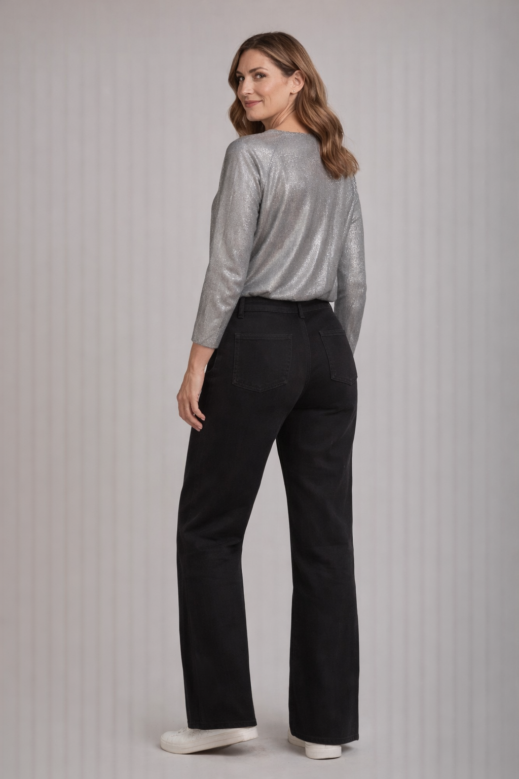 Alder Jean - Wide Leg, Black