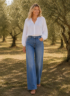 Birch Jean, Mid-Blue Denim